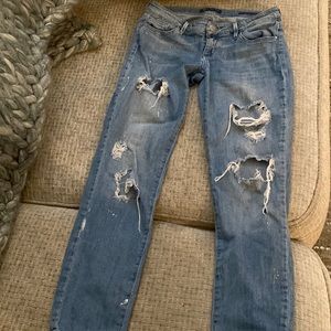 👖👖👖💙 Guess Brand “Kate” Skinny Distressed Jeans Size 27